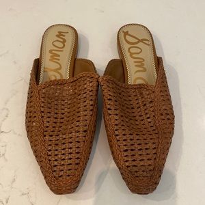 Sam Edelman Elva Mule in Saddle Leather